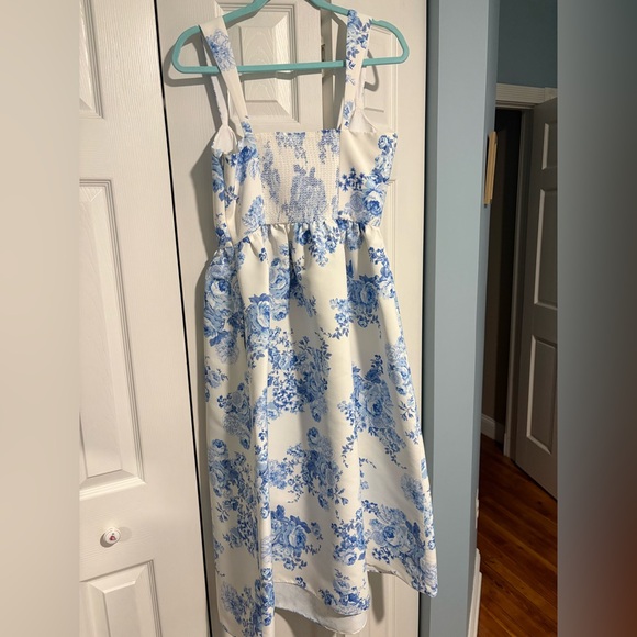 SACHIN & BABI BLAINE TAFFETA SQUARE-NECK MIDI DRESS - Picture 3 of 3